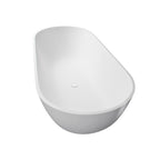 68.9 inch freestanding solid surface soaking bathtub for bathroom