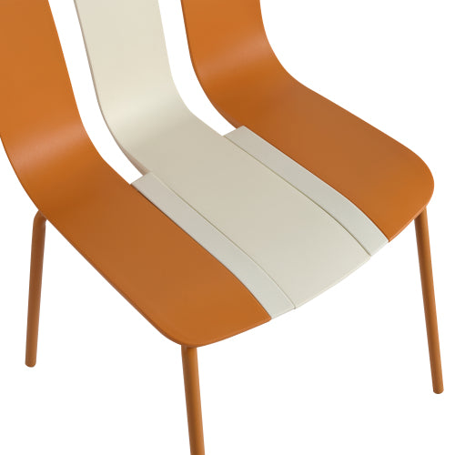 Holiday 4-Pack Modern Striped Chairs