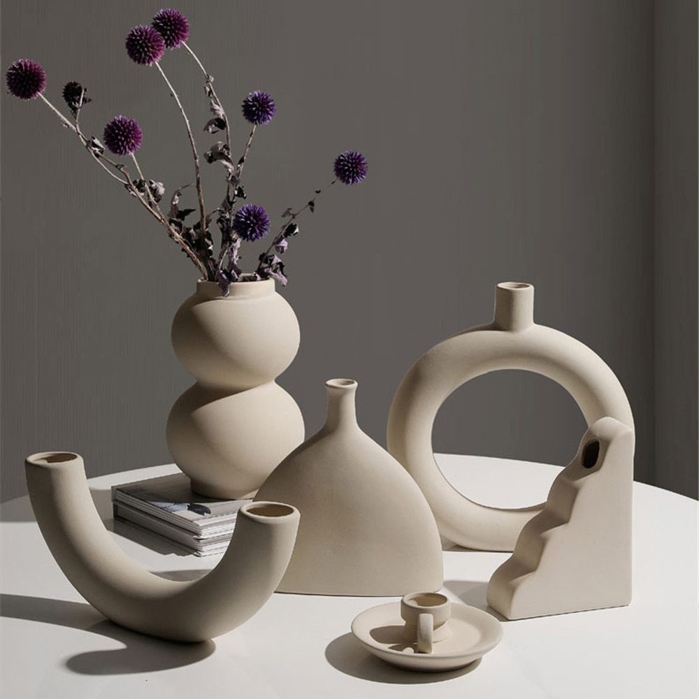 Ceramic Abstract Vase