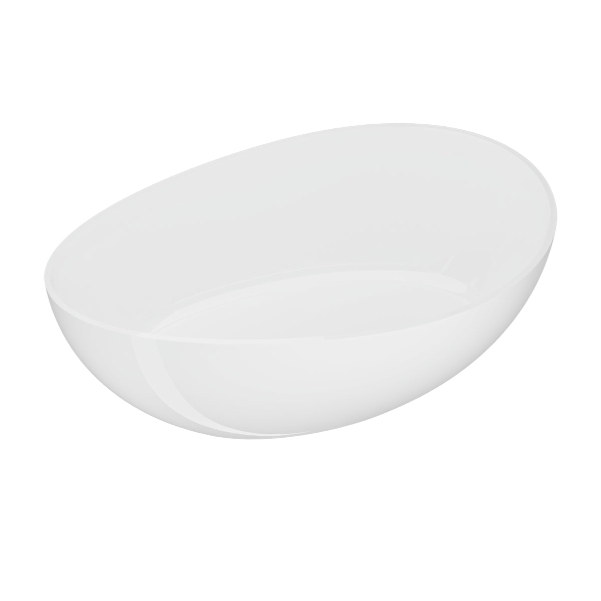 Luxury Stone Resin Soaking Bathtub