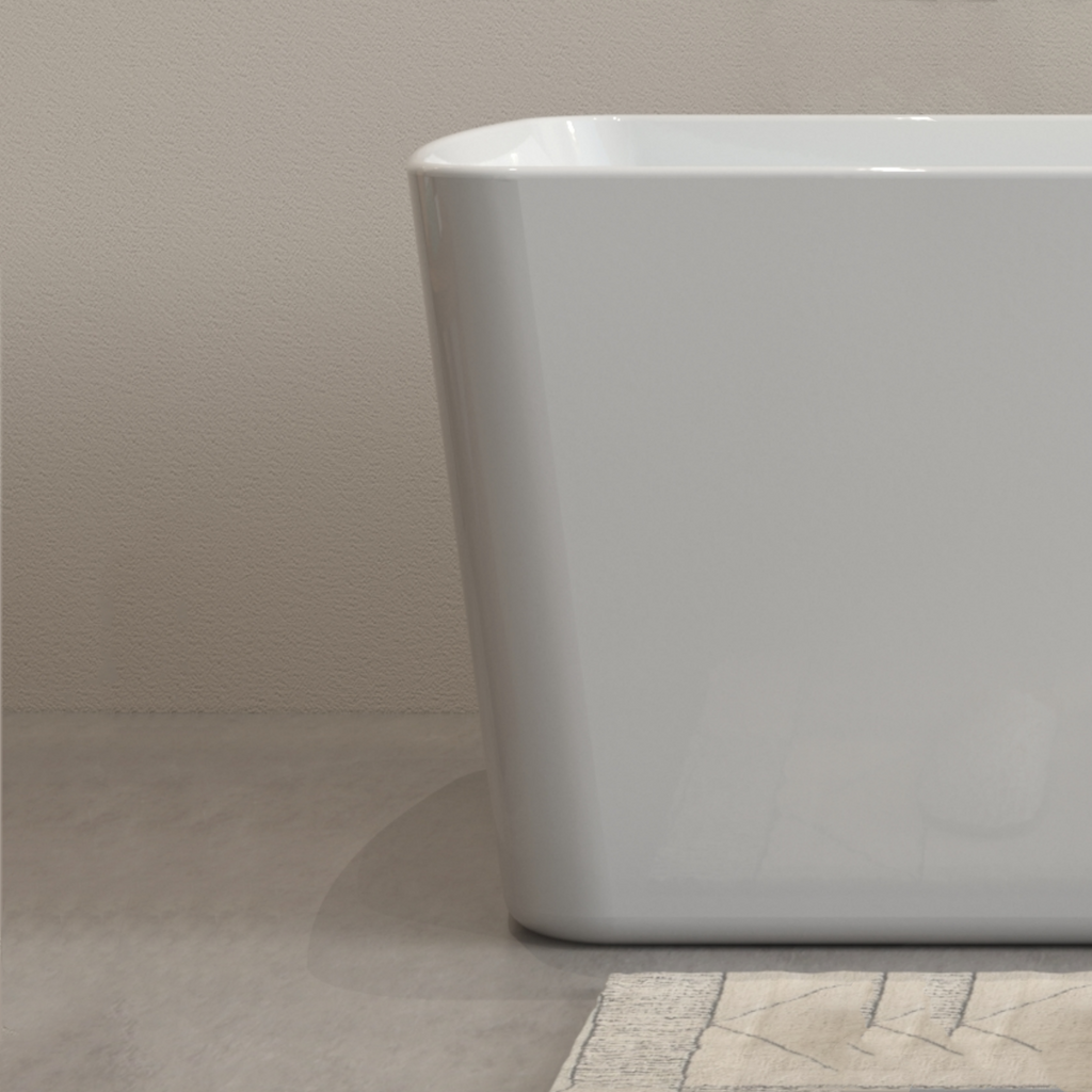 Luxury Square Japanese Soaking Tub