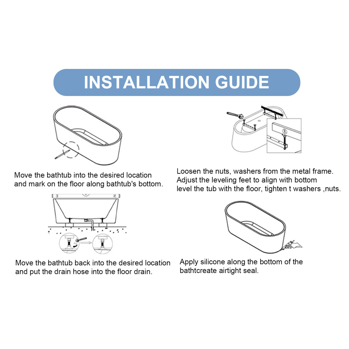 67"Special-shaped Freestanding Slipper Bathtub: Gloss White Finish, Chrome Overflow & Pop-Up Drain, cUPC Certified