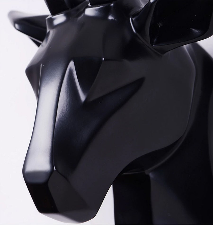 Finnigan Faux Deer Head Sculpture