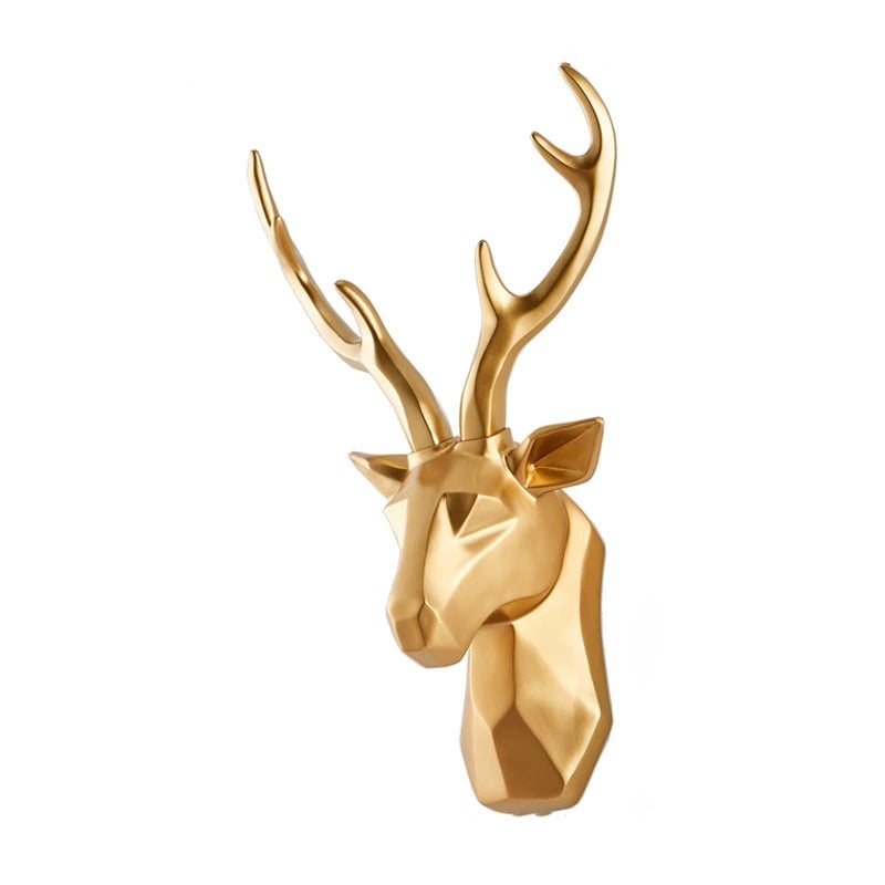Finnigan Faux Deer Head Sculpture
