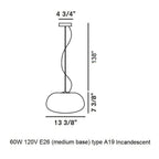 Rituals 2 Pendant Light OPEN BOX