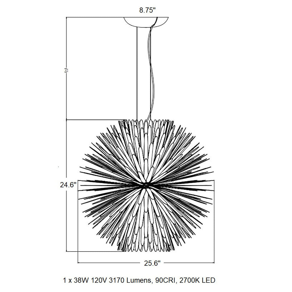 Sun Light of Love Pendant Light