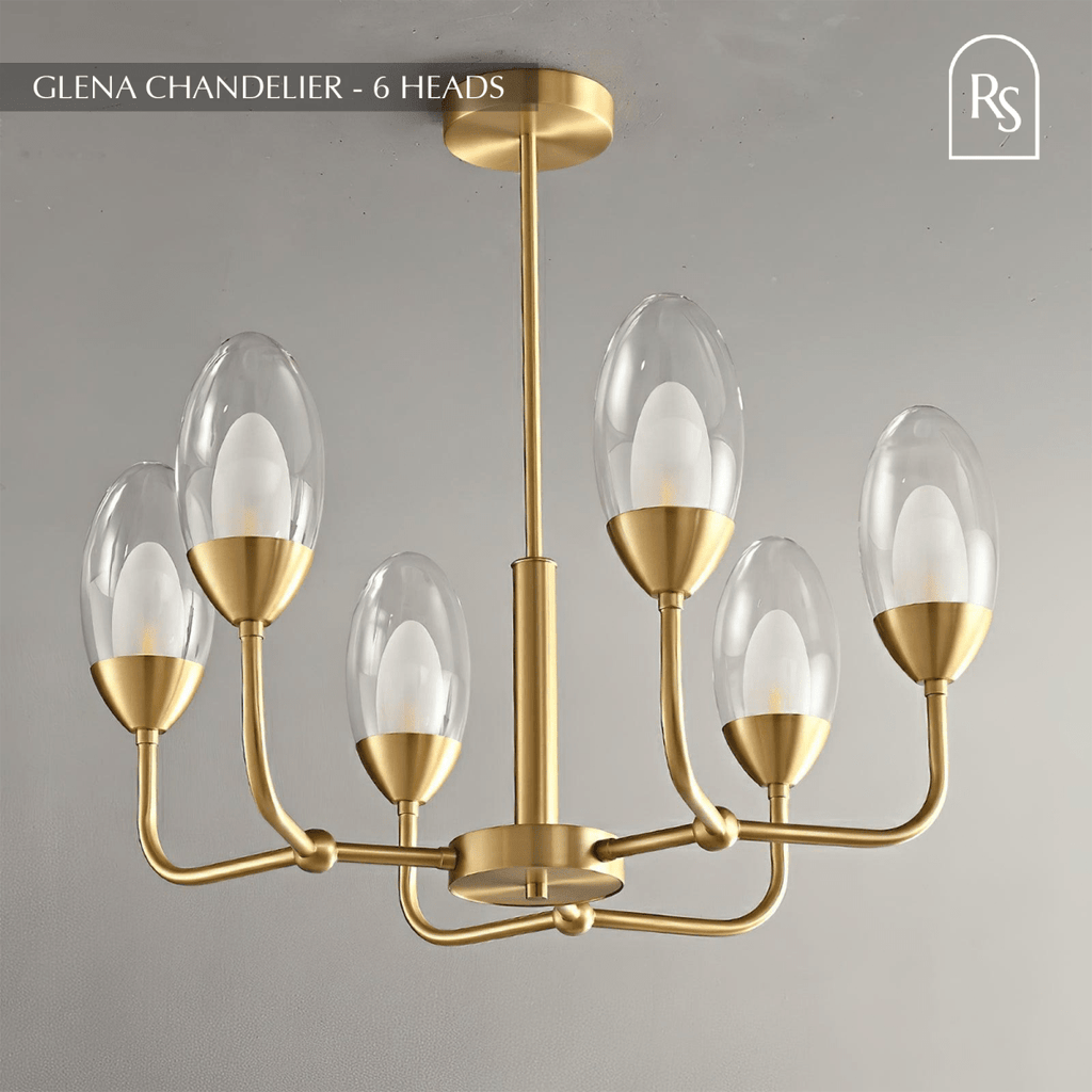 Glena Chandelier - Radiant Modern Design