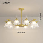 Magnolia Bud Living Room Chandelier