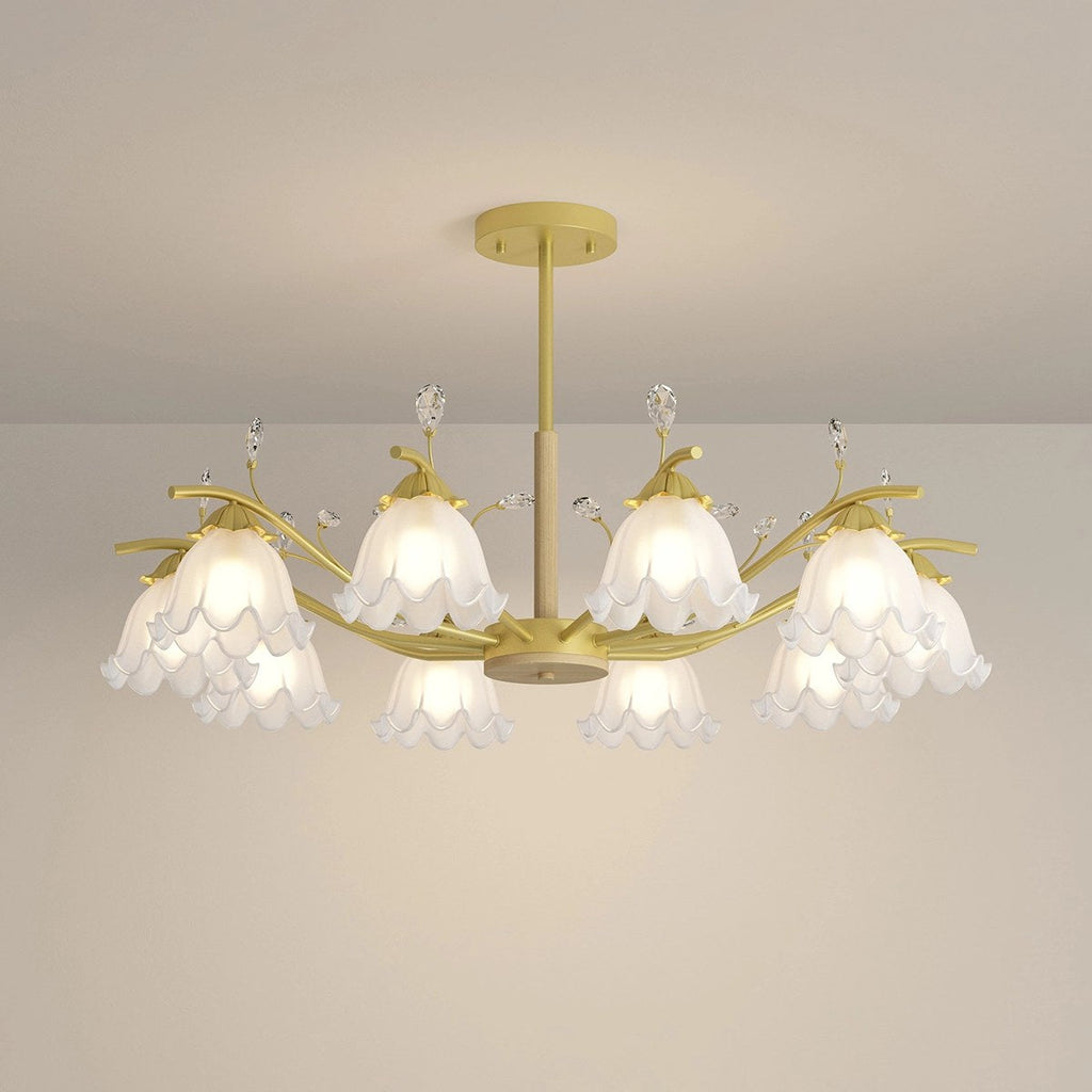 Magnolia Bud Living Room Chandelier