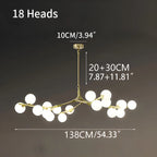 Nordic Magic Bean Chandelier for Dining Area