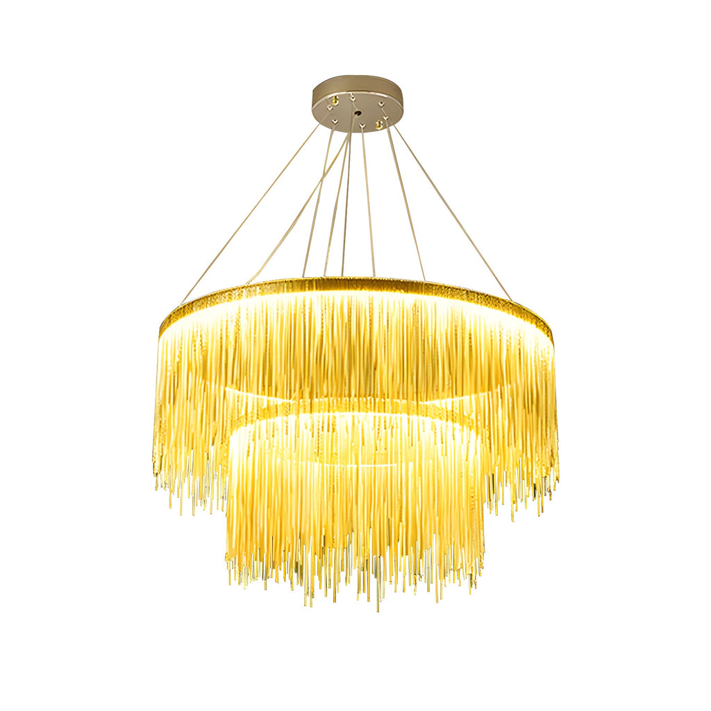 Modern Art Decor Tassel Chandelier