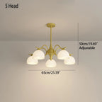 French Pastoral Living Room Chandelier