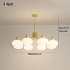 Pastoral American Retro Flower Chandelier