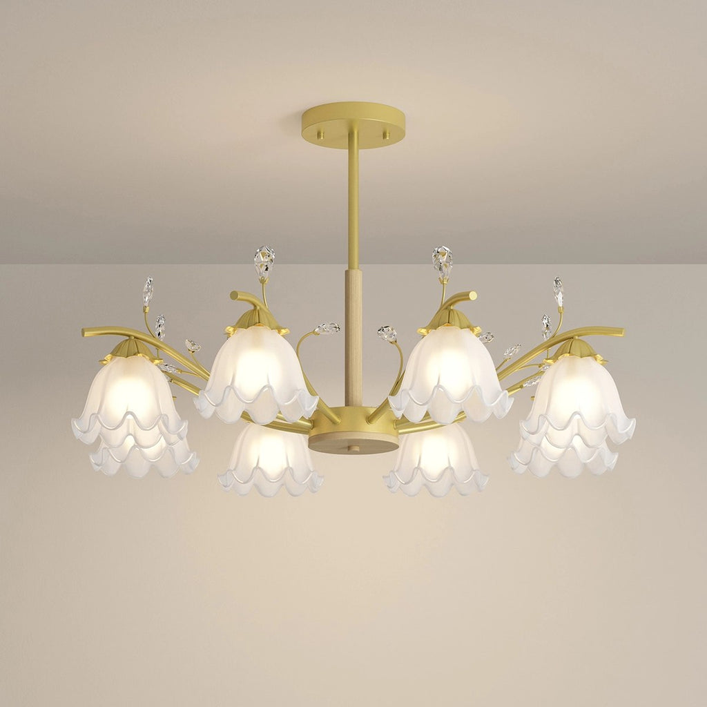 Magnolia Bud Living Room Chandelier