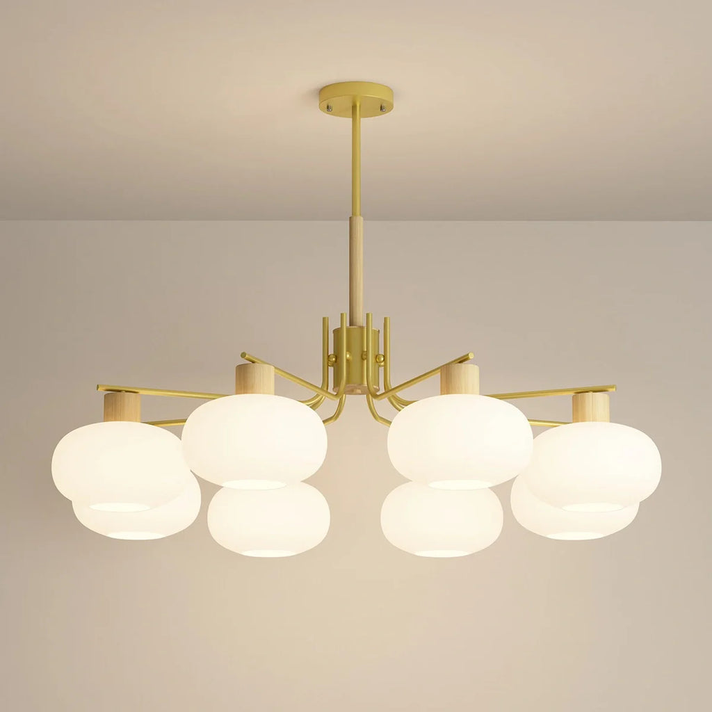 Pastoral American Retro Flower Chandelier