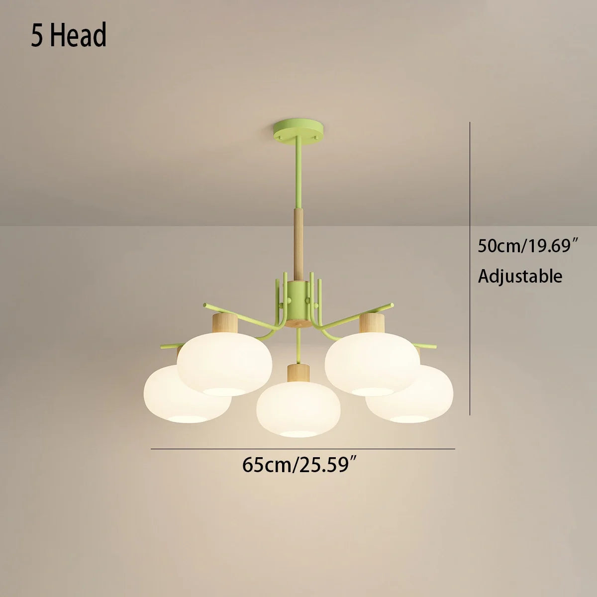 Pastoral American Retro Flower Chandelier