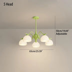 French Pastoral Living Room Chandelier