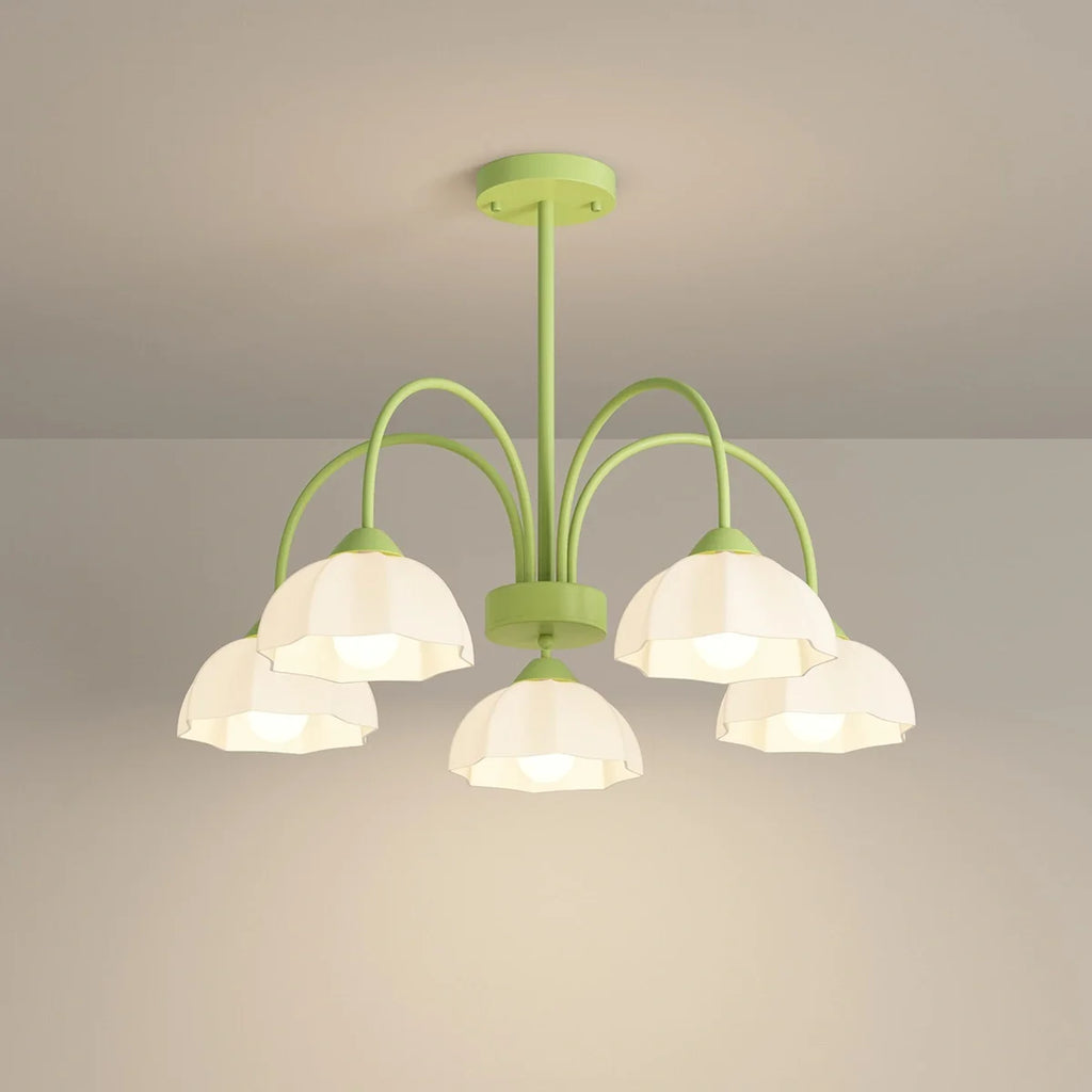 Nordic Modern Light Luxury Flower Chandelier