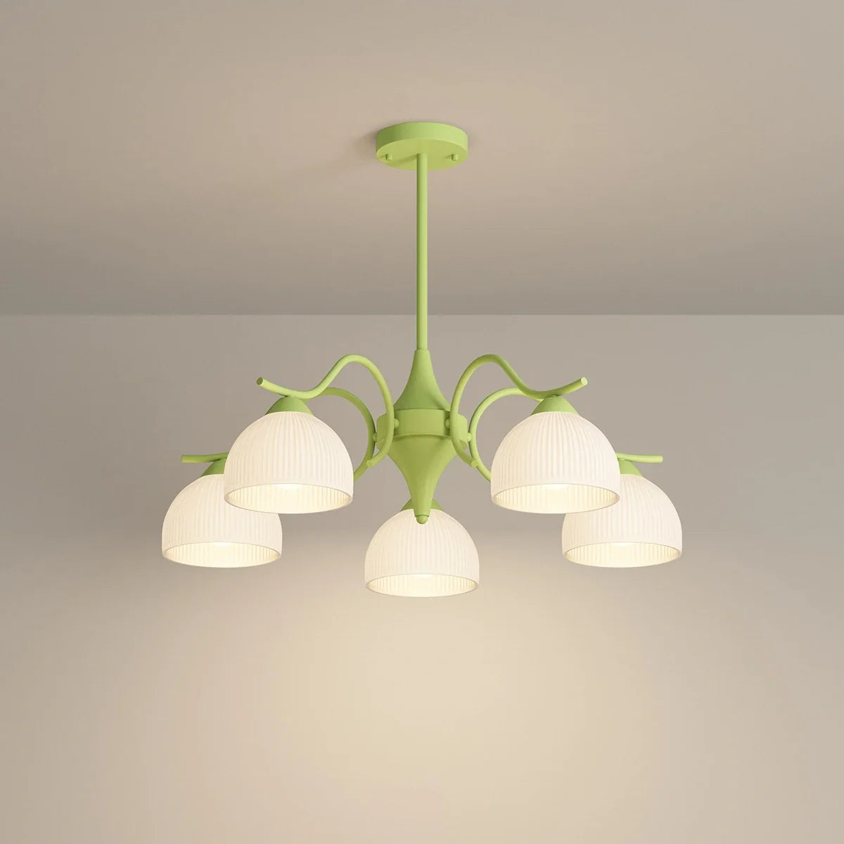 French Pastoral Living Room Chandelier