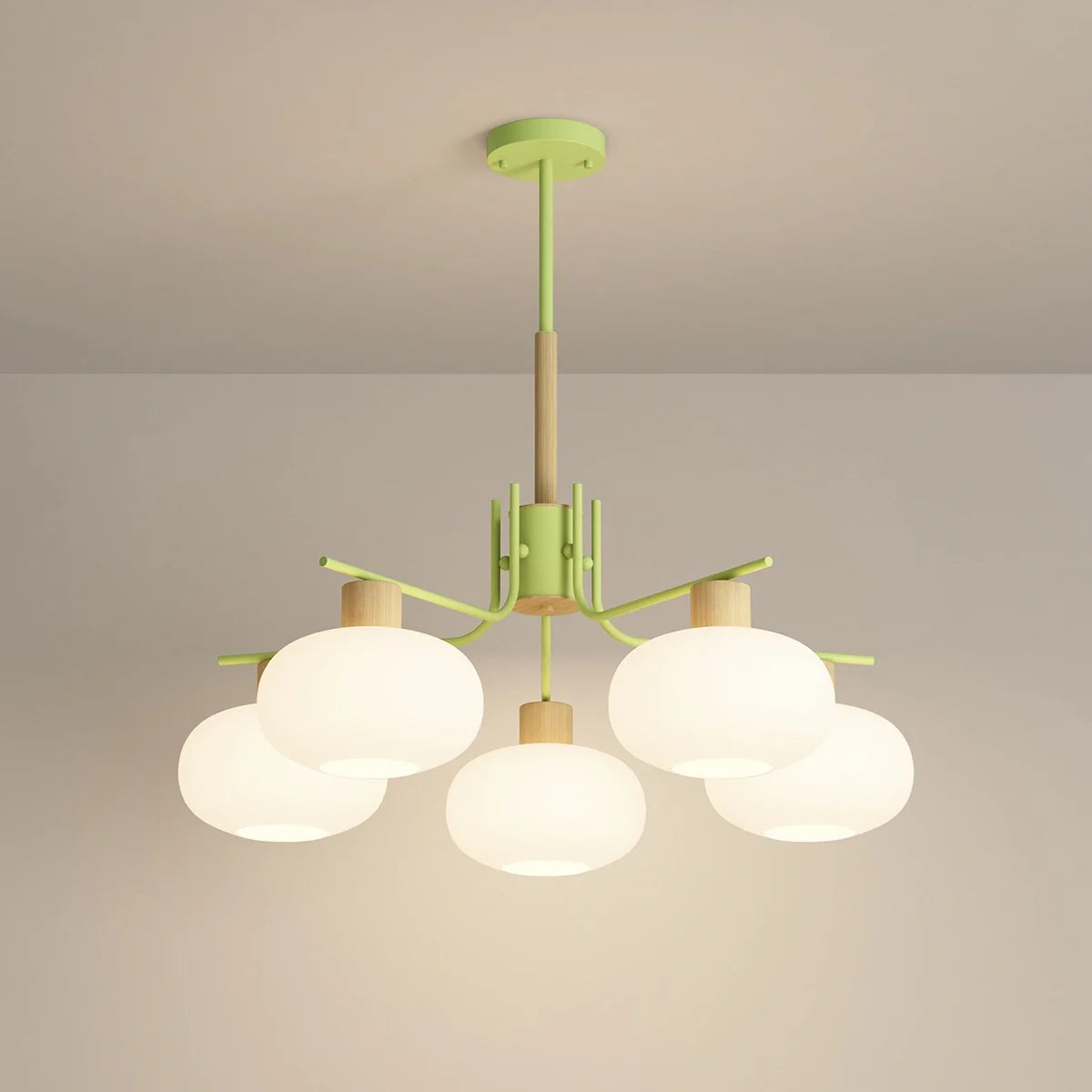 Pastoral American Retro Flower Chandelier