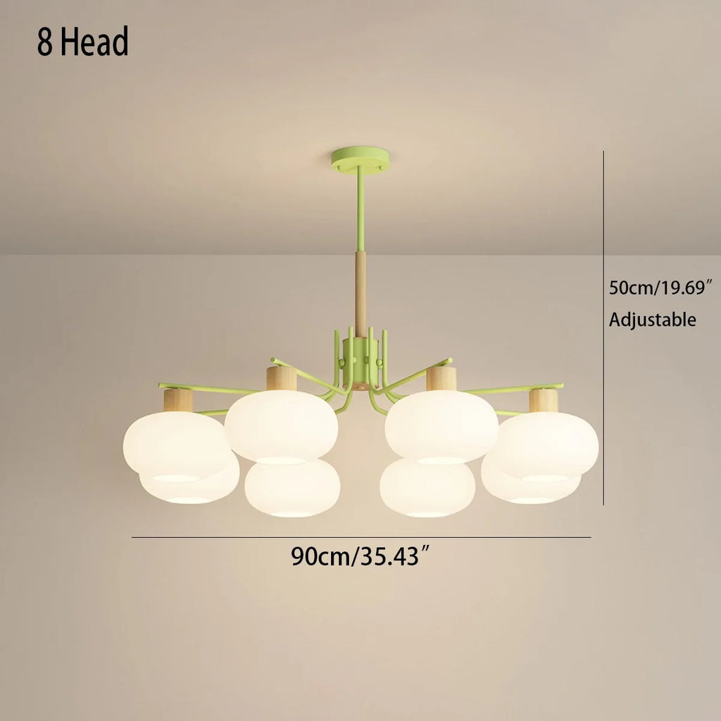 Pastoral American Retro Flower Chandelier