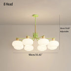 Pastoral American Retro Flower Chandelier