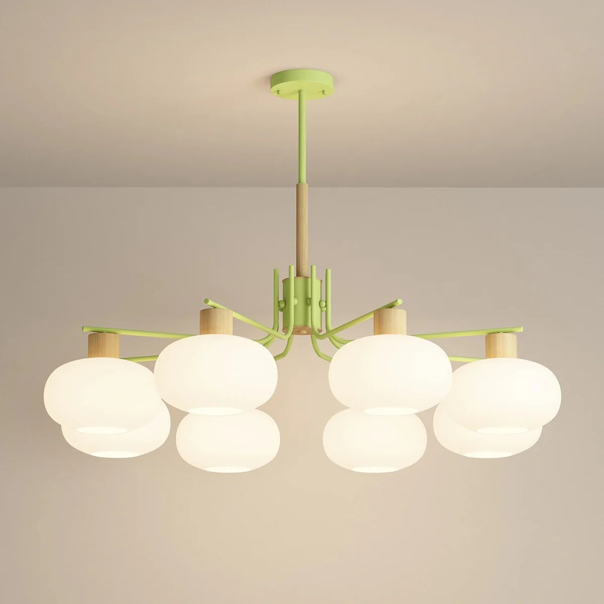 Pastoral American Retro Flower Chandelier