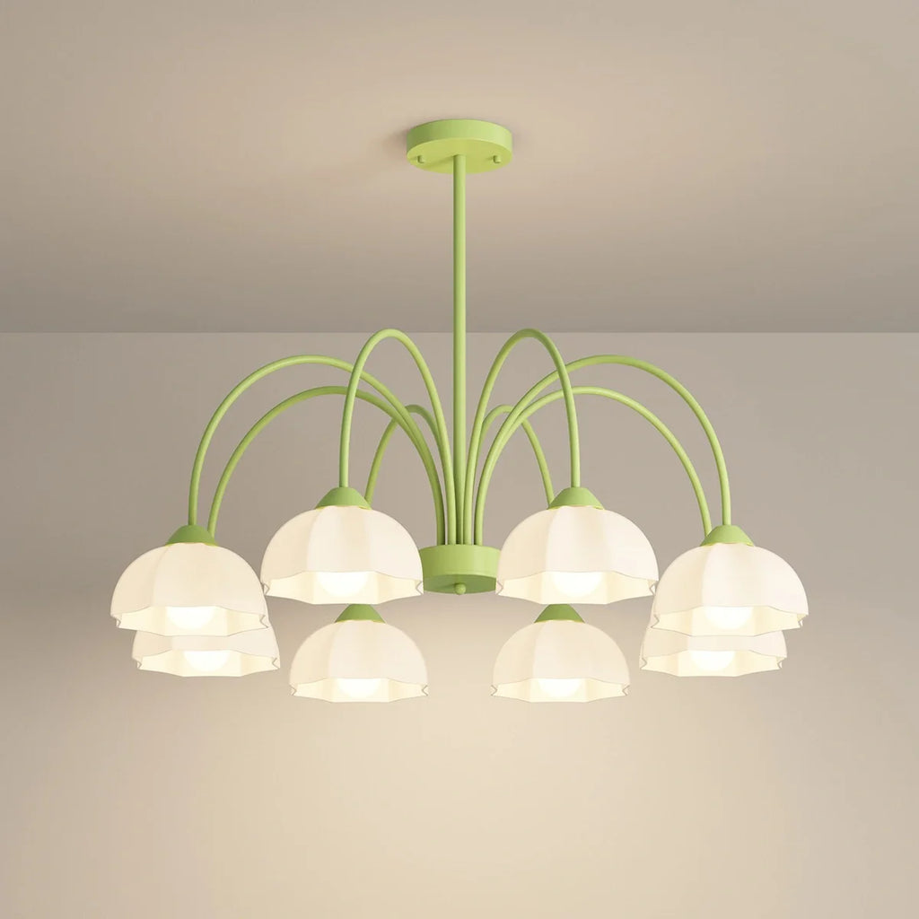 Nordic Modern Light Luxury Flower Chandelier