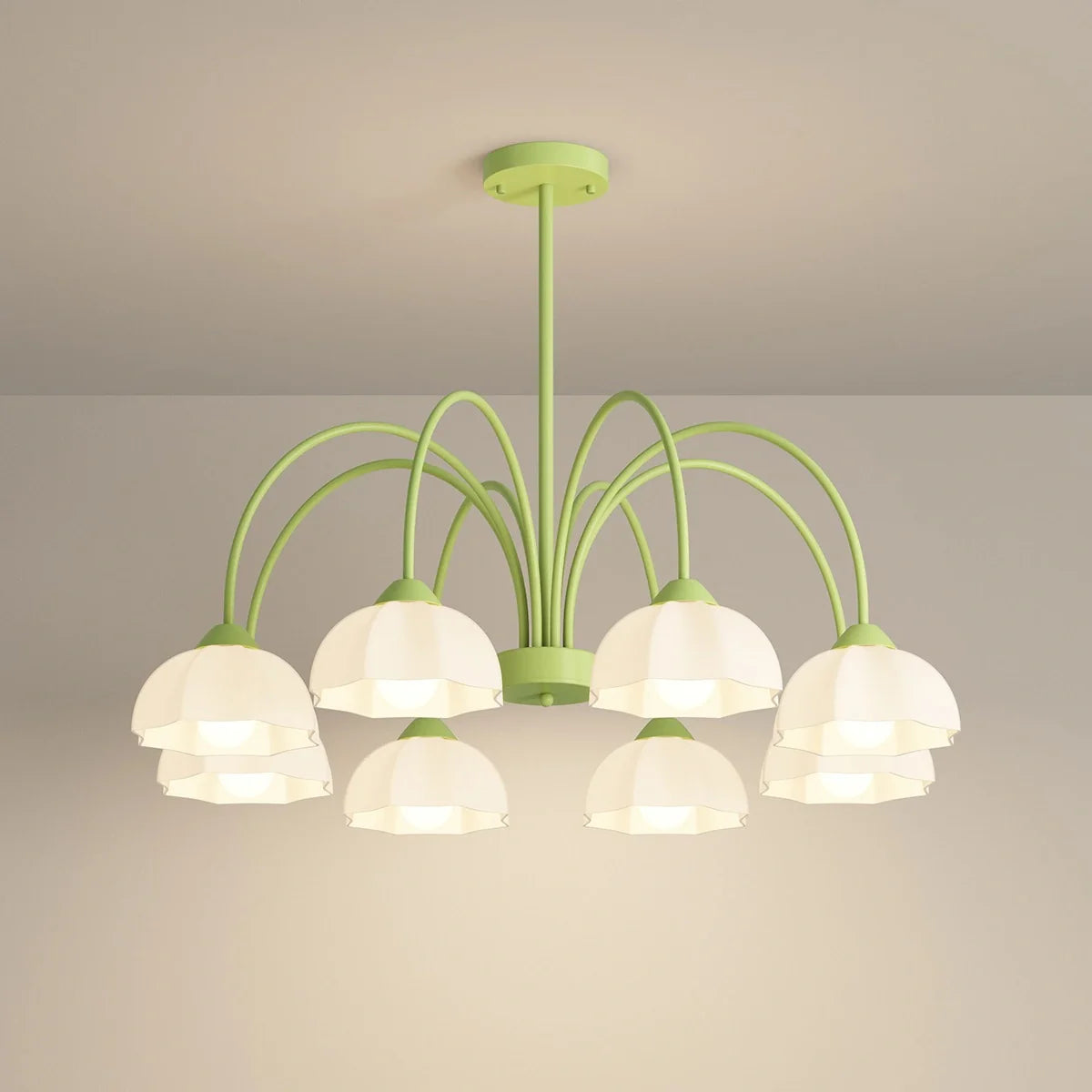 Nordic Modern Light Luxury Flower Chandelier