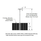 Downtown Mesh Pendant Light