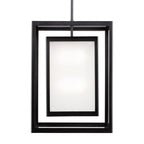 Outdoor Double Box Pendant Light