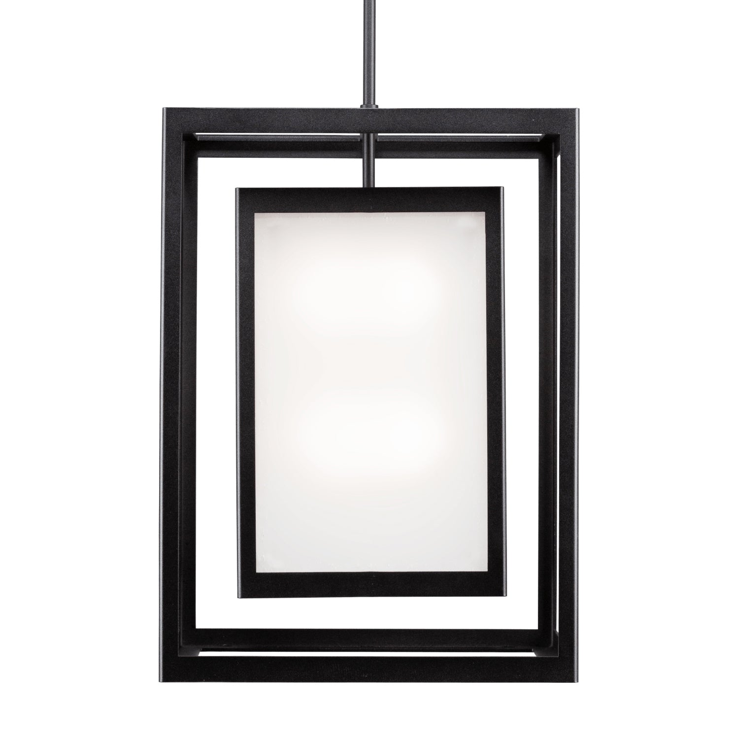 Outdoor Double Box Pendant Light