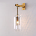 MILANA Clear Glass Wall Lamp