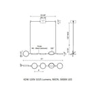 Novel Linear Pendant Light