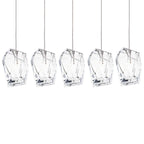 Crystal Rock 5-Light Cluster Pendant Light