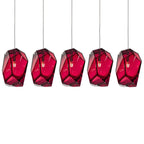Crystal Rock 5-Light Cluster Pendant Light