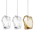 Crystal Rock 3-Light Cluster Pendant Light