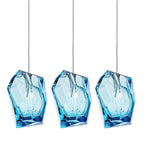 Crystal Rock 3-Light Cluster Pendant Light