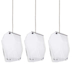 Crystal Rock 3-Light Cluster Pendant Light