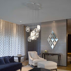 Crystal Rock 3-Light Cluster Pendant Light