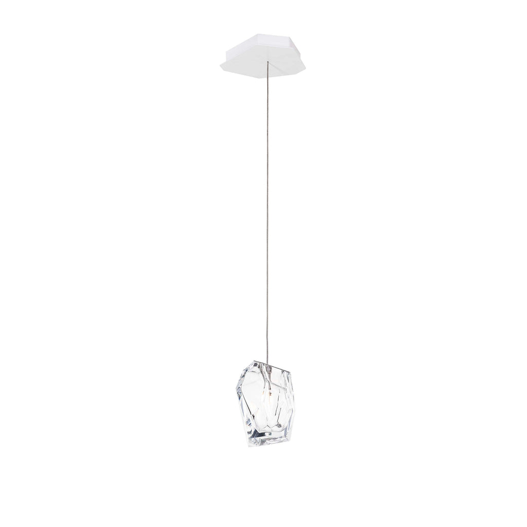 Crystal Rock Single Pendant Light
