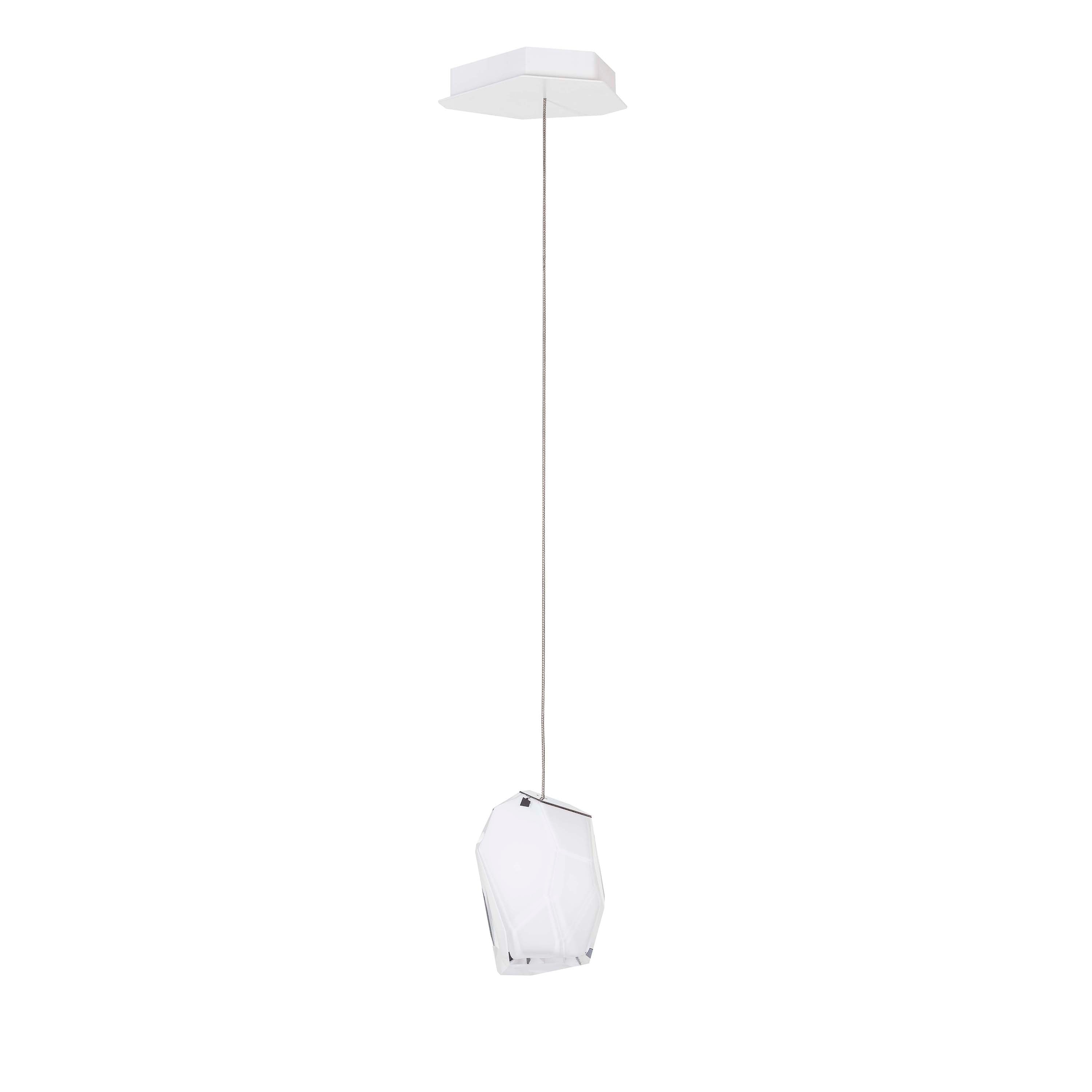 Crystal Rock Single Pendant Light