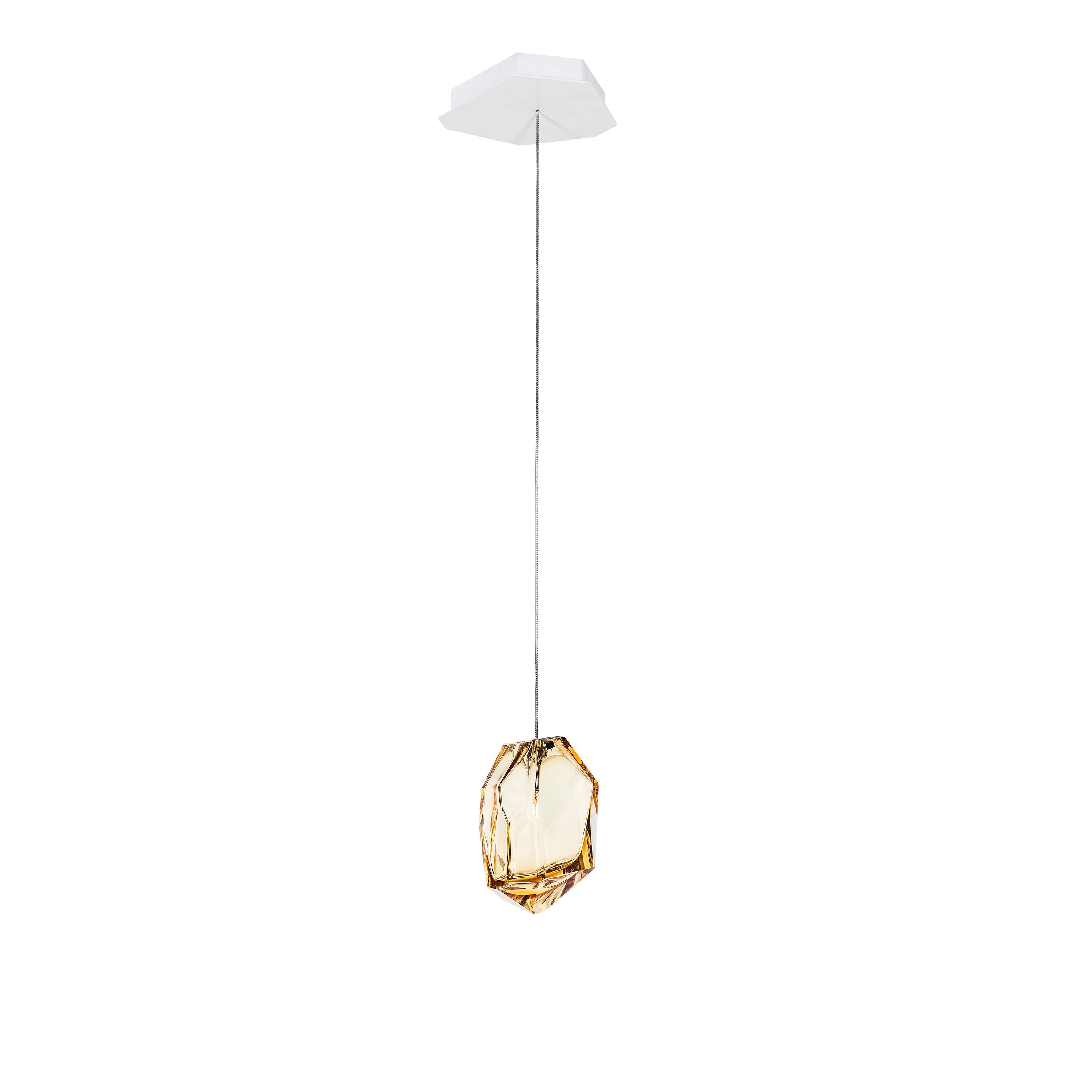 Crystal Rock Single Pendant Light