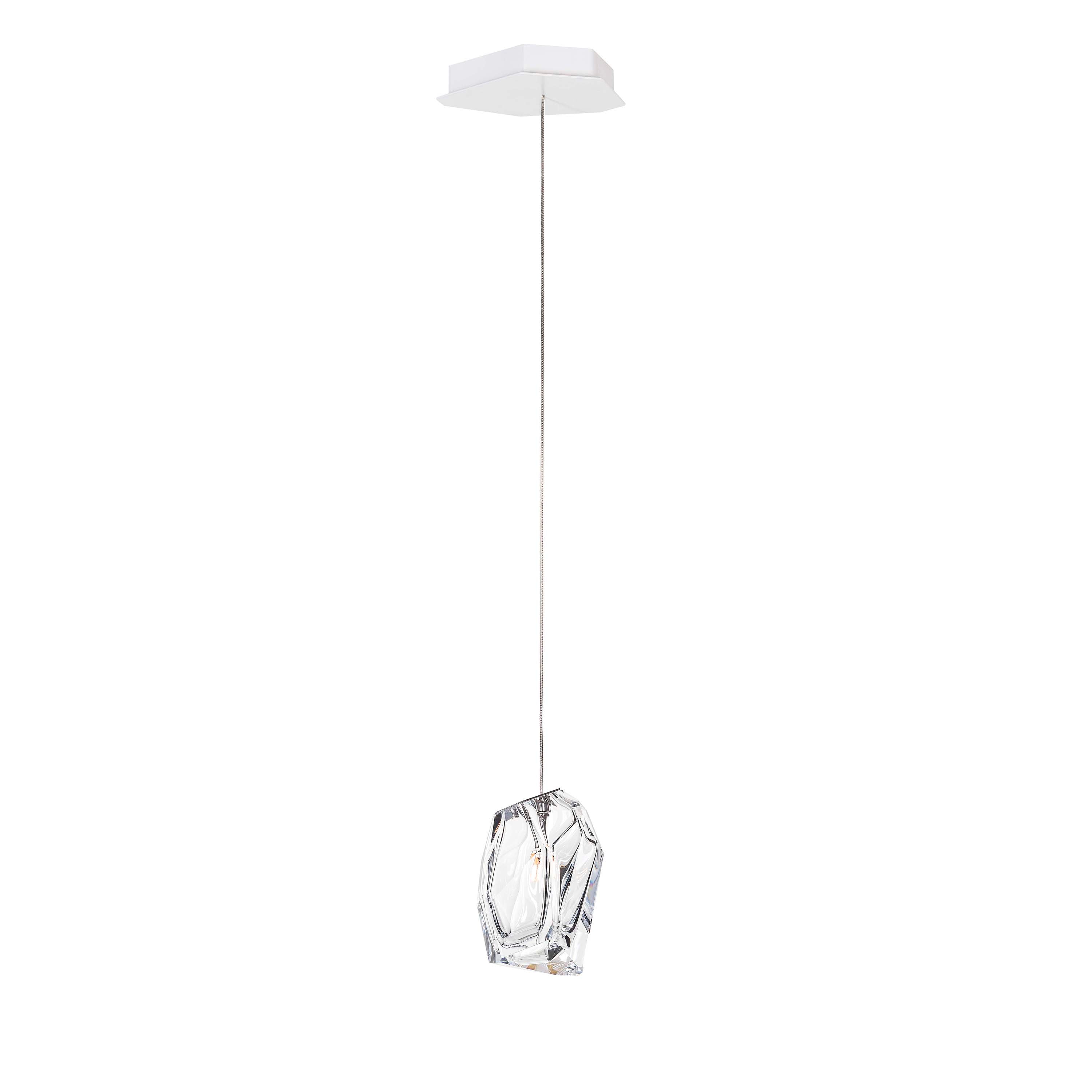 Crystal Rock Single Pendant Light
