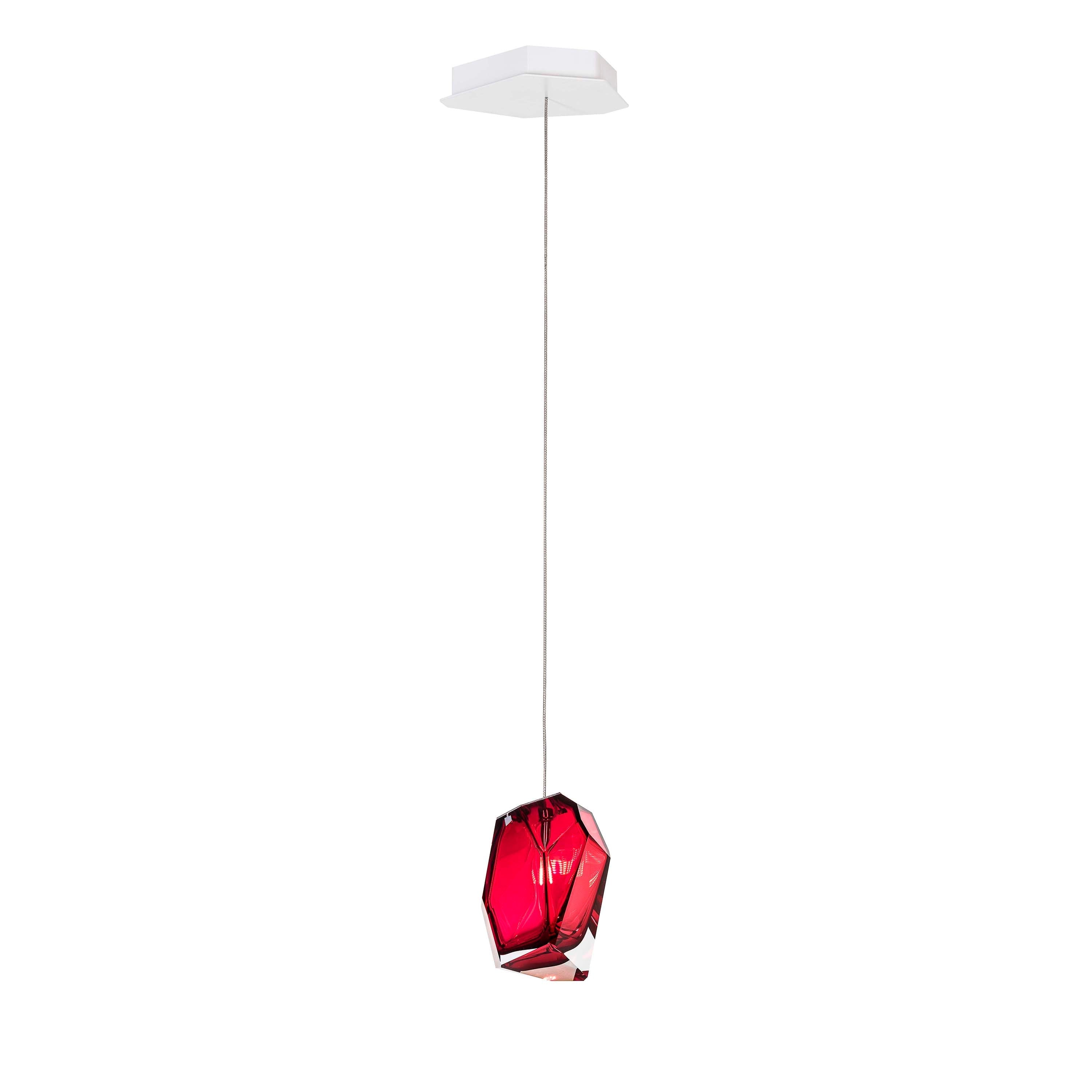 Crystal Rock Single Pendant Light