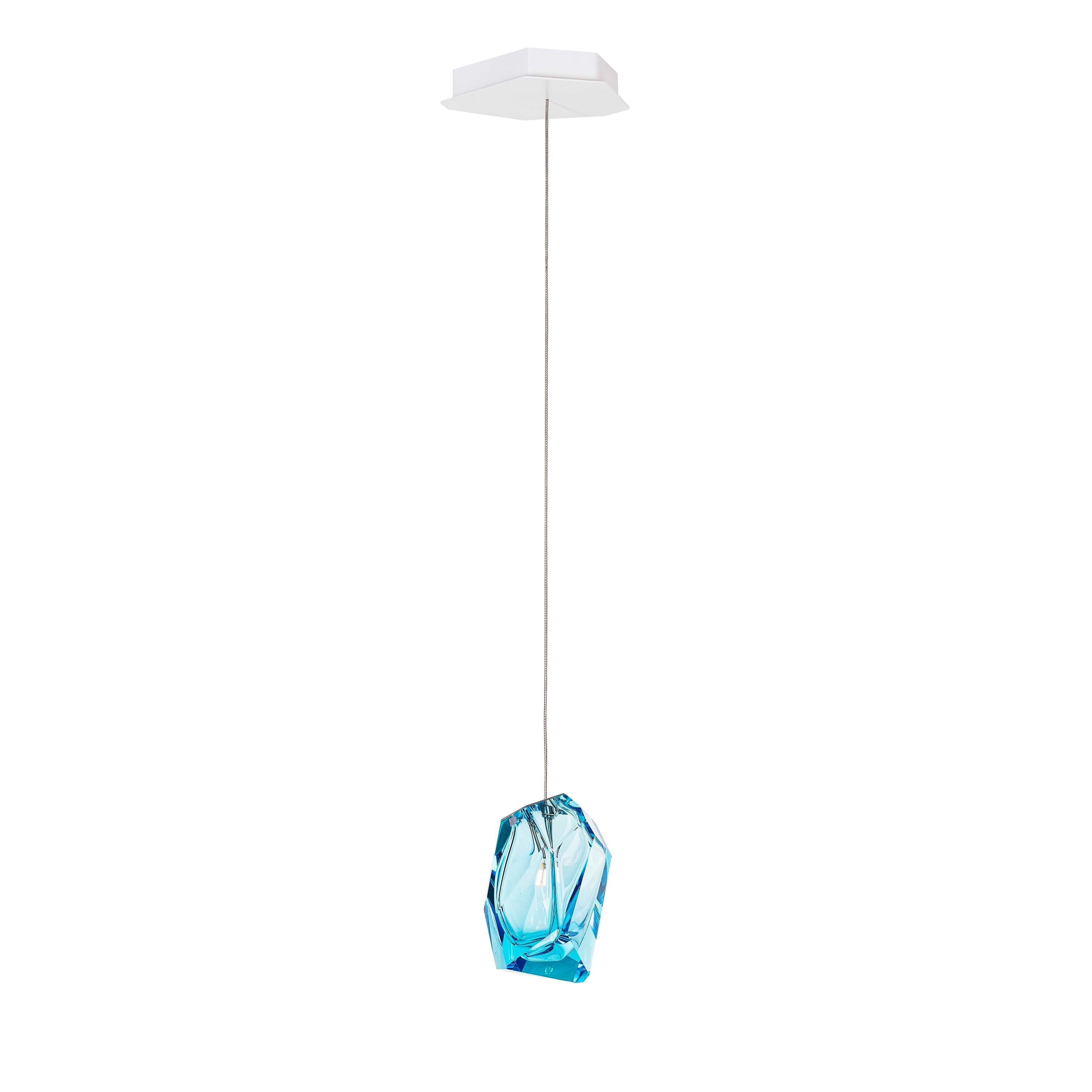 Crystal Rock Single Pendant Light