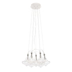 Facet Sculpture Cluster Pendant Light