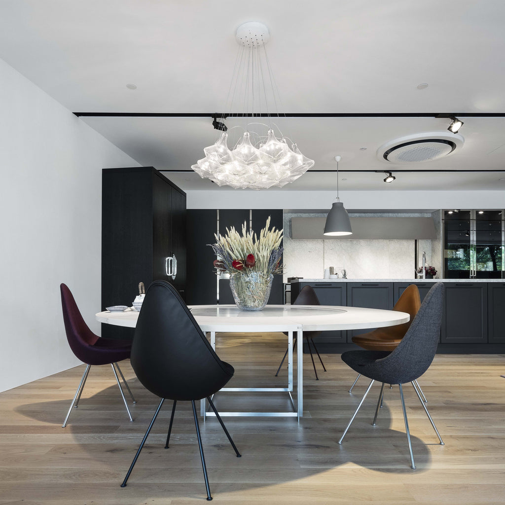 Facet Sculpture Cluster Pendant Light