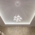 Facet Sculpture Cluster Pendant Light