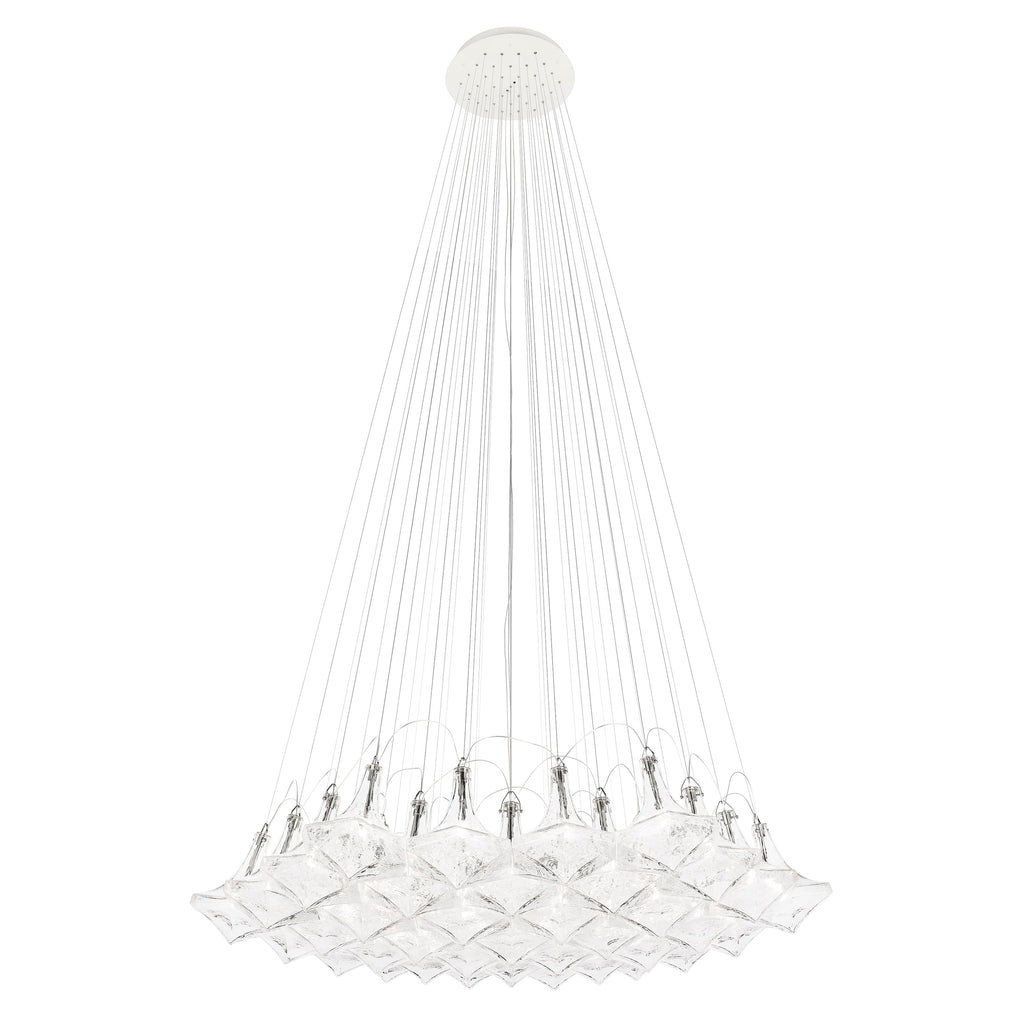 Facet Sculpture Cluster Pendant Light